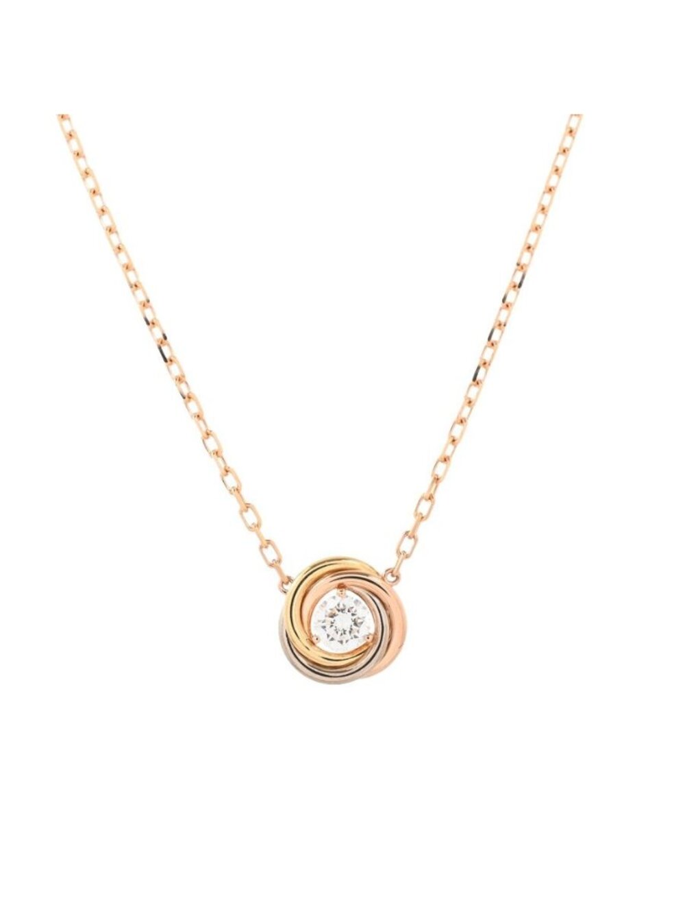 Cartier Necklace Trinity Beige